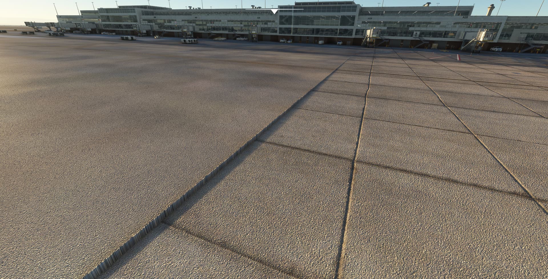 Blurry Ground at KDEN in MSFS with CU10 - Orthophoto