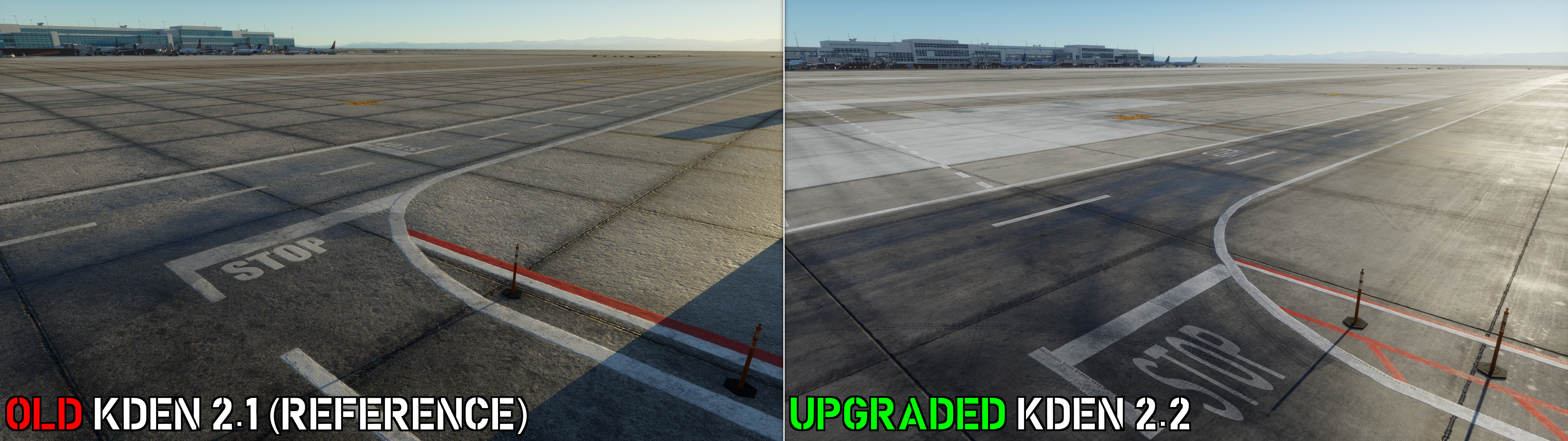 Road comparison