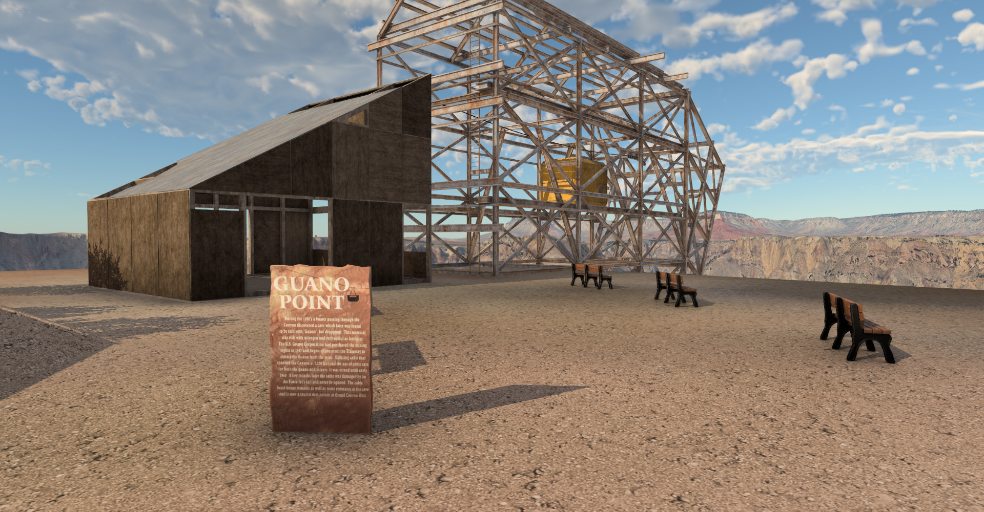 airport lodge and mountain scenery for Telluride Regional Airport (1G4) by X-Codr Designs in X-Plane