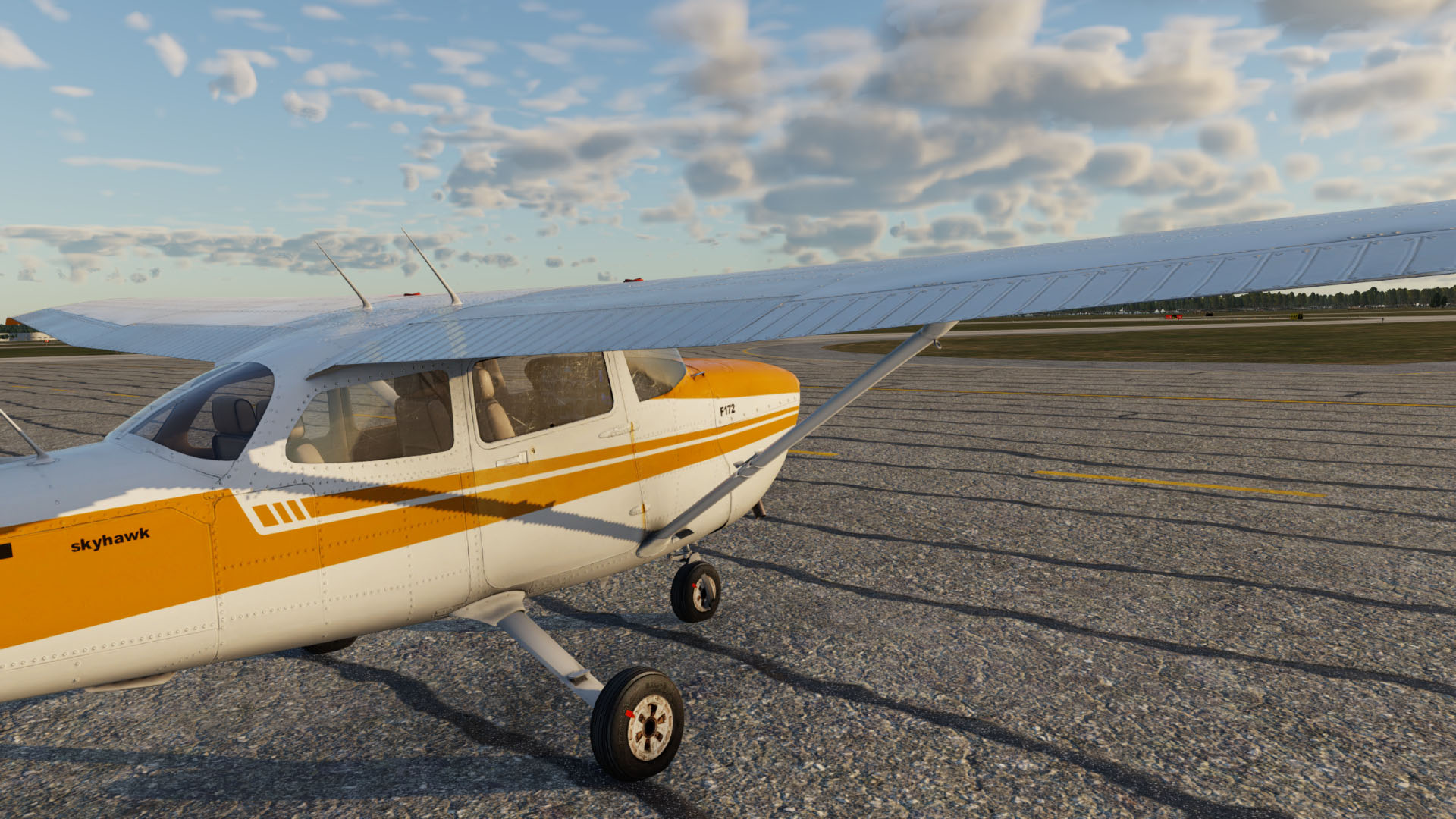small aircraft parked at Montgomery Regional Airport for Montgomery Regional Airport (KMGM) by X-Codr Designs in X-Plane
