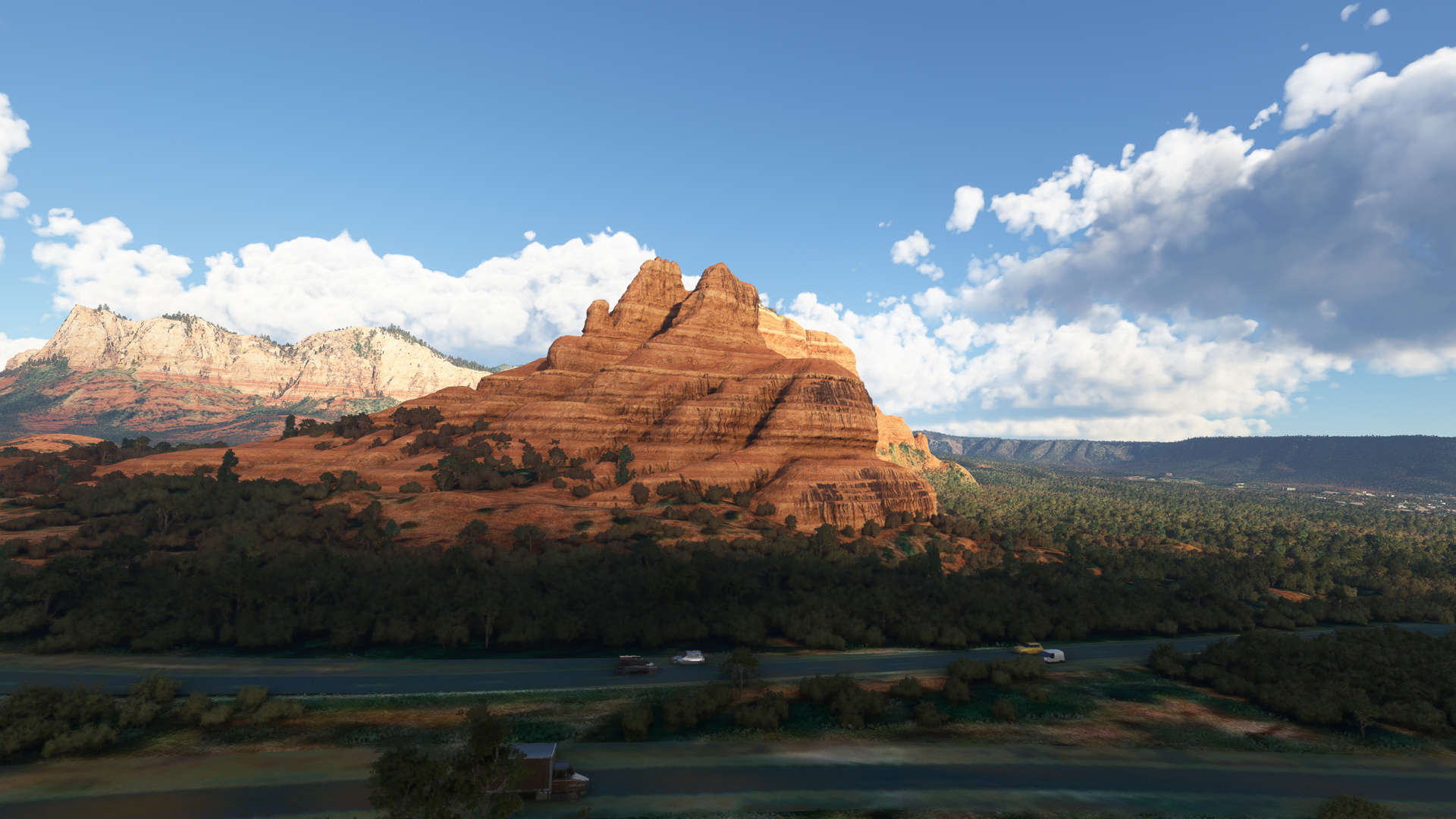 Bell Rock Sedona Red Rock Formations MSFS 2020