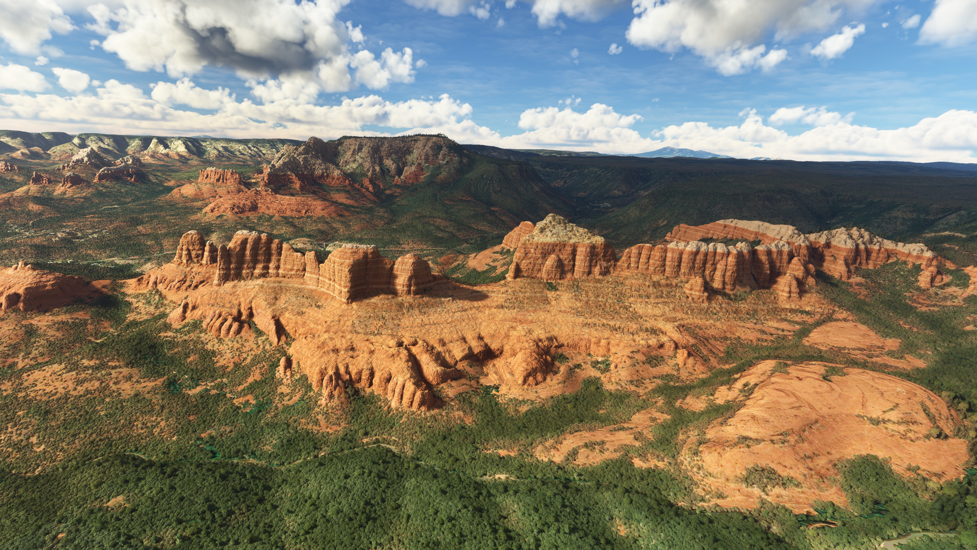 Sedona Red Rock Formations MSFS 2020