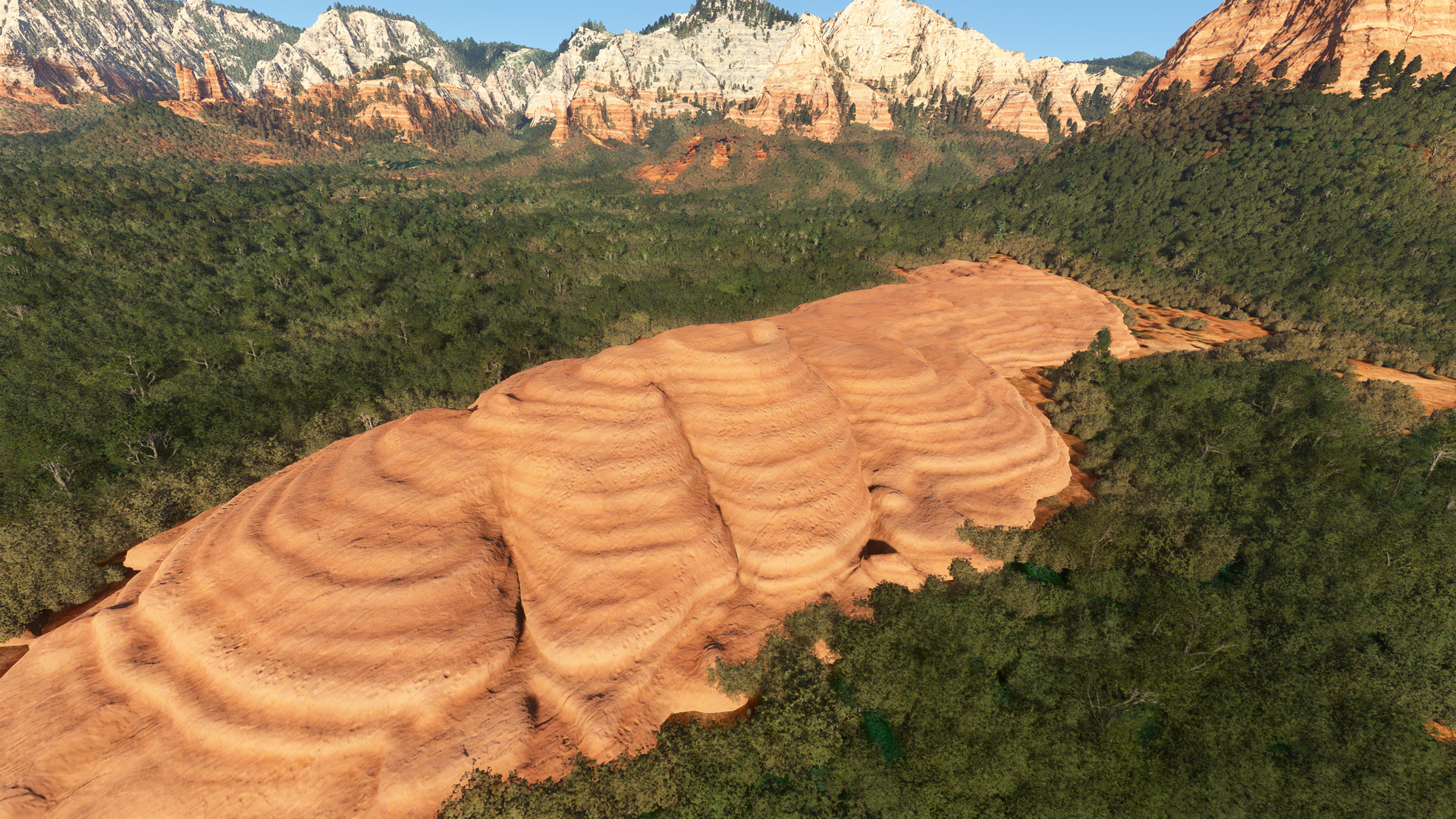 Submarine Rock Sedona Red Rock Formations MSFS 2020